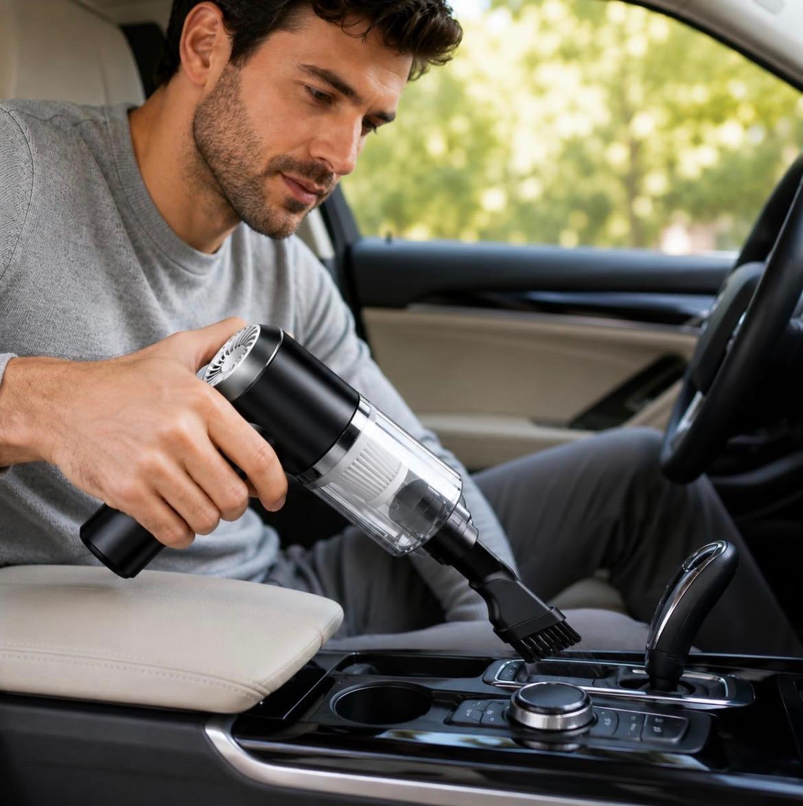 3 IN 1 Premium Wireless Cordless Car Vacuum Cleaner